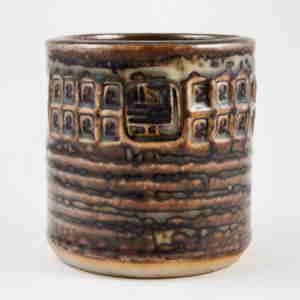 royal copenhagen vase/cup designed by jorgen mogensen production number 21922
